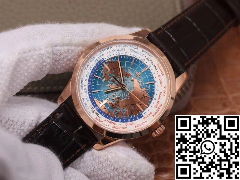 8F Factory Jaeger-LeCoultre Geophysic Univrsal Time 8102520 Pink Gold Cozy 2057