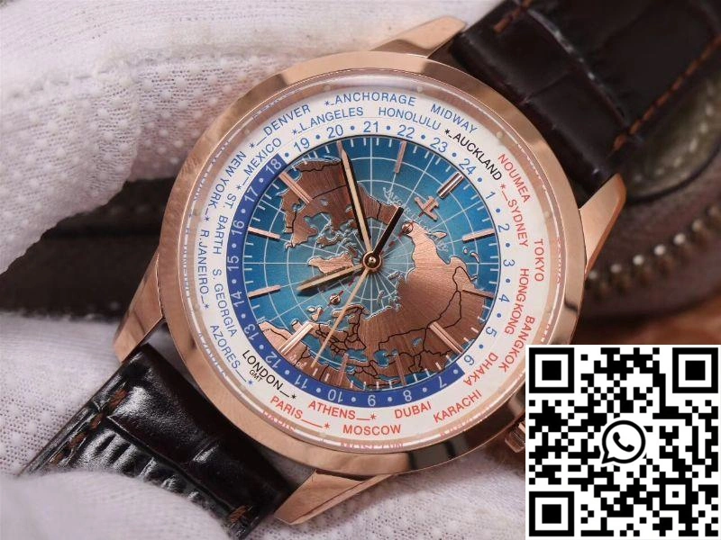 8F Factory Jaeger-LeCoultre Geophysic Univrsal Time 8102520 Pink Gold Cozy 2057