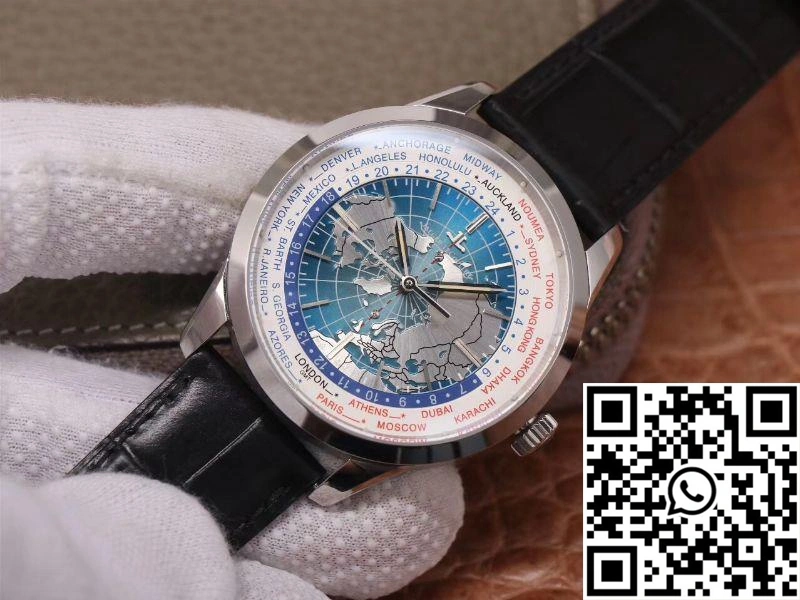 TravelReady 8F Factory Jaeger-LeCoultre Geophysic Univrsal Time 8102520 Stainless Steel 2056