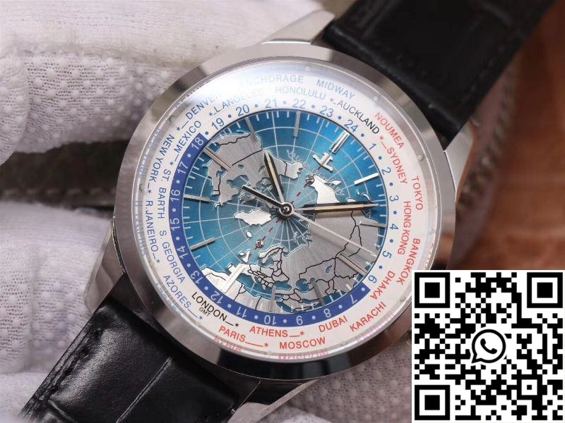 TravelReady 8F Factory Jaeger-LeCoultre Geophysic Univrsal Time 8102520 Stainless Steel 2056