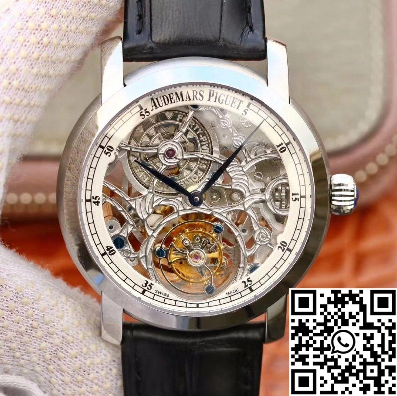 Audemars Piguet Jules Audemars Tourbillon 26357PT.ZZ.D028CR.02 Skeleton Dial SunProtective 20