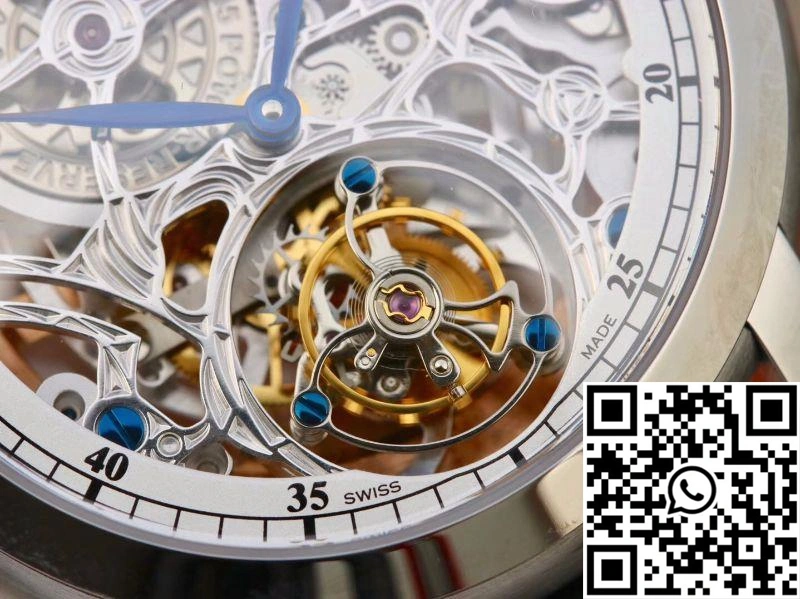 Audemars Piguet Jules Audemars Tourbillon 26357PT.ZZ.D028CR.02 Skeleton Dial SunProtective 20