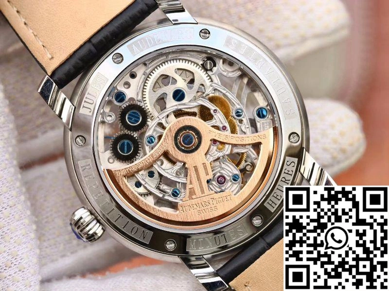 Audemars Piguet Jules Audemars Tourbillon 26357PT.ZZ.D028CR.02 Skeleton Dial SunProtective 20