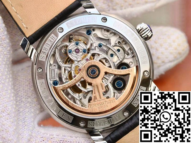 Audemars Piguet Jules Audemars Tourbillon 26357PT.ZZ.D028CR.02 Skeleton Dial SunProtective 20