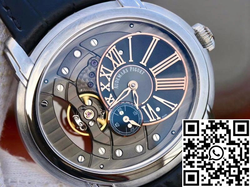 Cozy Audemars Piguet Millenary 15350OR.00.D093CR.02 V9 Factory Skeleton Dial 25