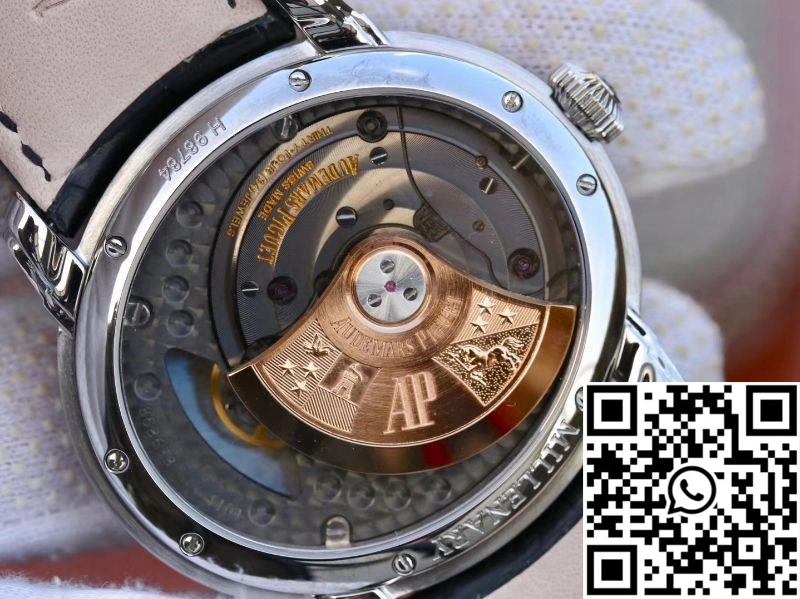 Cozy Audemars Piguet Millenary 15350OR.00.D093CR.02 V9 Factory Skeleton Dial 25