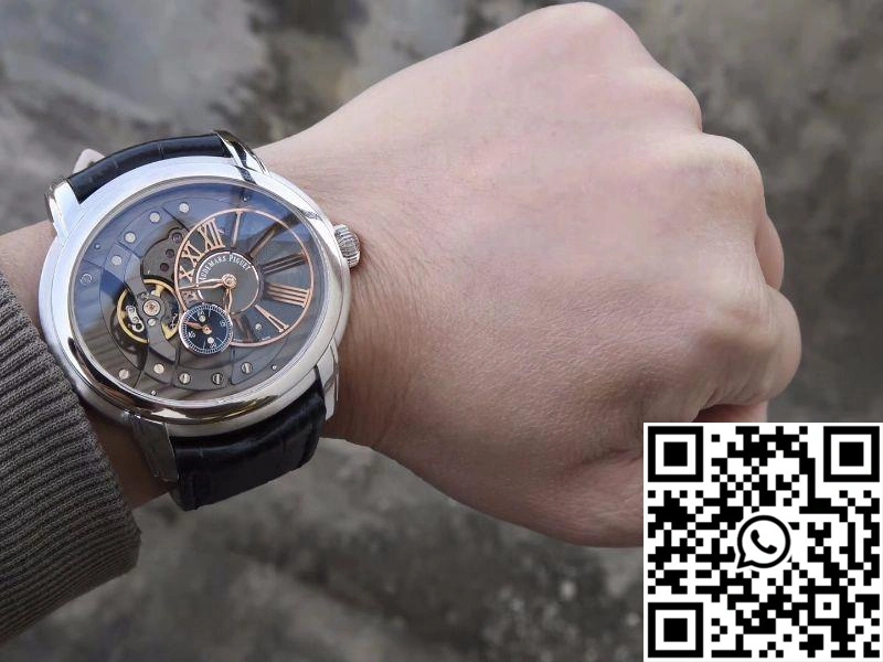 Cozy Audemars Piguet Millenary 15350OR.00.D093CR.02 V9 Factory Skeleton Dial 25