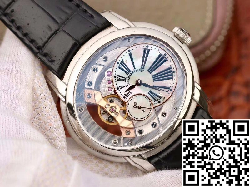 Seasonal Audemars Piguet Millenary 4101 15350ST.00.D002CR.02 V9 Factory Skeleton Dial 24