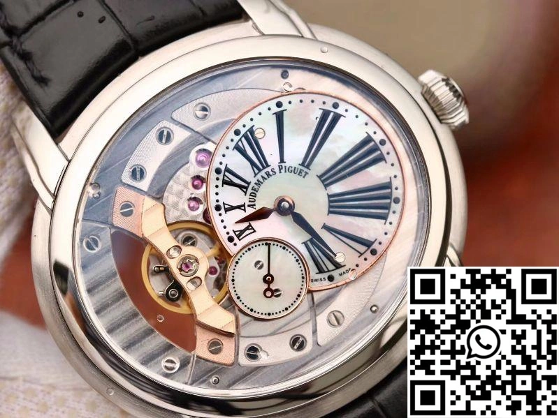 Seasonal Audemars Piguet Millenary 4101 15350ST.00.D002CR.02 V9 Factory Skeleton Dial 24