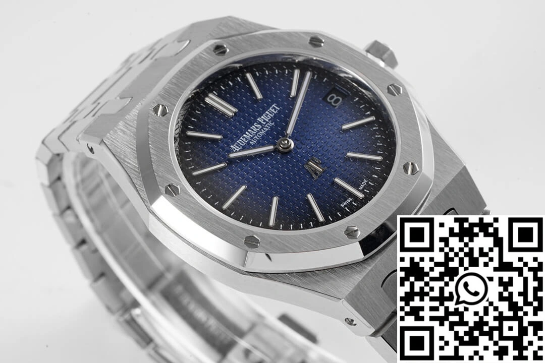 Audemars Piguet Royal Oak 15202IP.OO.1240IP.01 KZ Factory Smoky Blue Dial Timeless 63