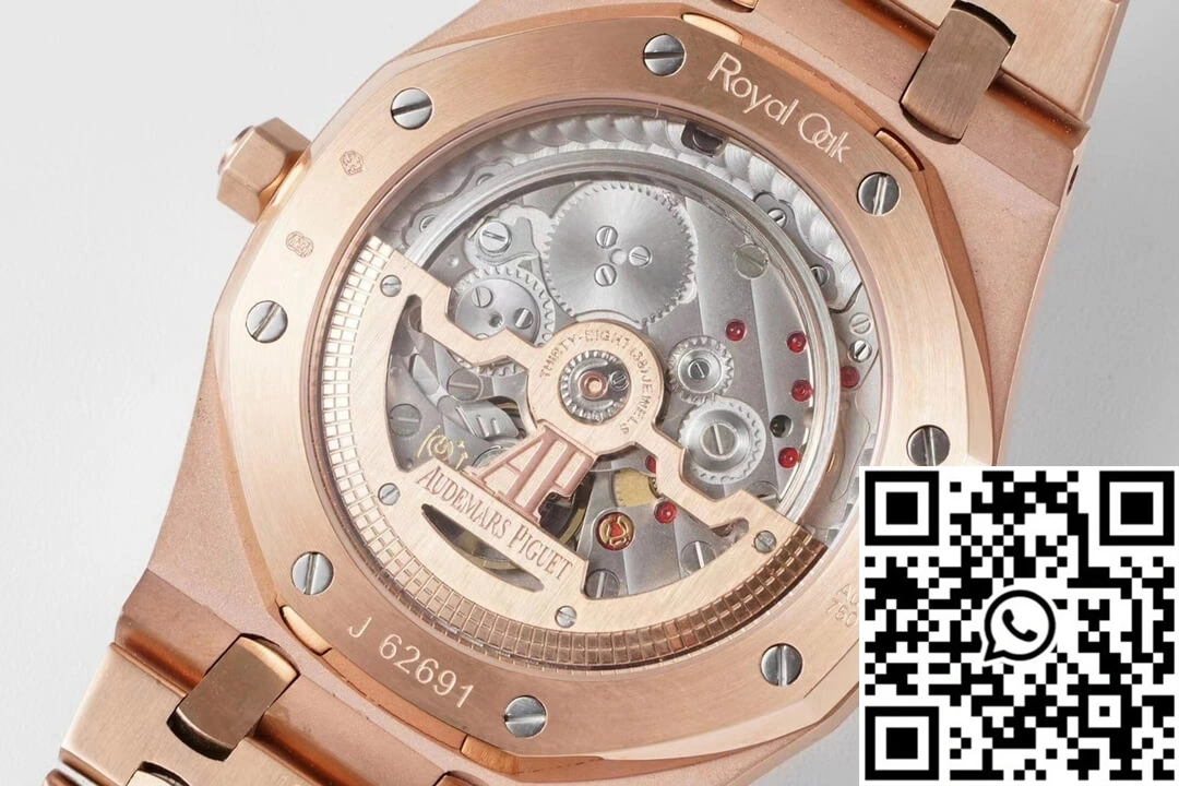 Audemars Piguet Royal Oak 15202OR.OO.1240OR.01 KZ Factory Rose Gold Blue Dial RelaxedFit 26