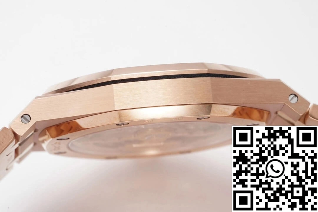 Audemars Piguet Royal Oak 15202OR.OO.1240OR.01 KZ Factory Rose Gold Blue Dial RelaxedFit 26