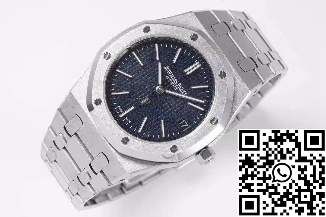 Upgraded Audemars Piguet Royal Oak 15202ST.OO.1240ST.01 KZ Factory Blue Dial 42