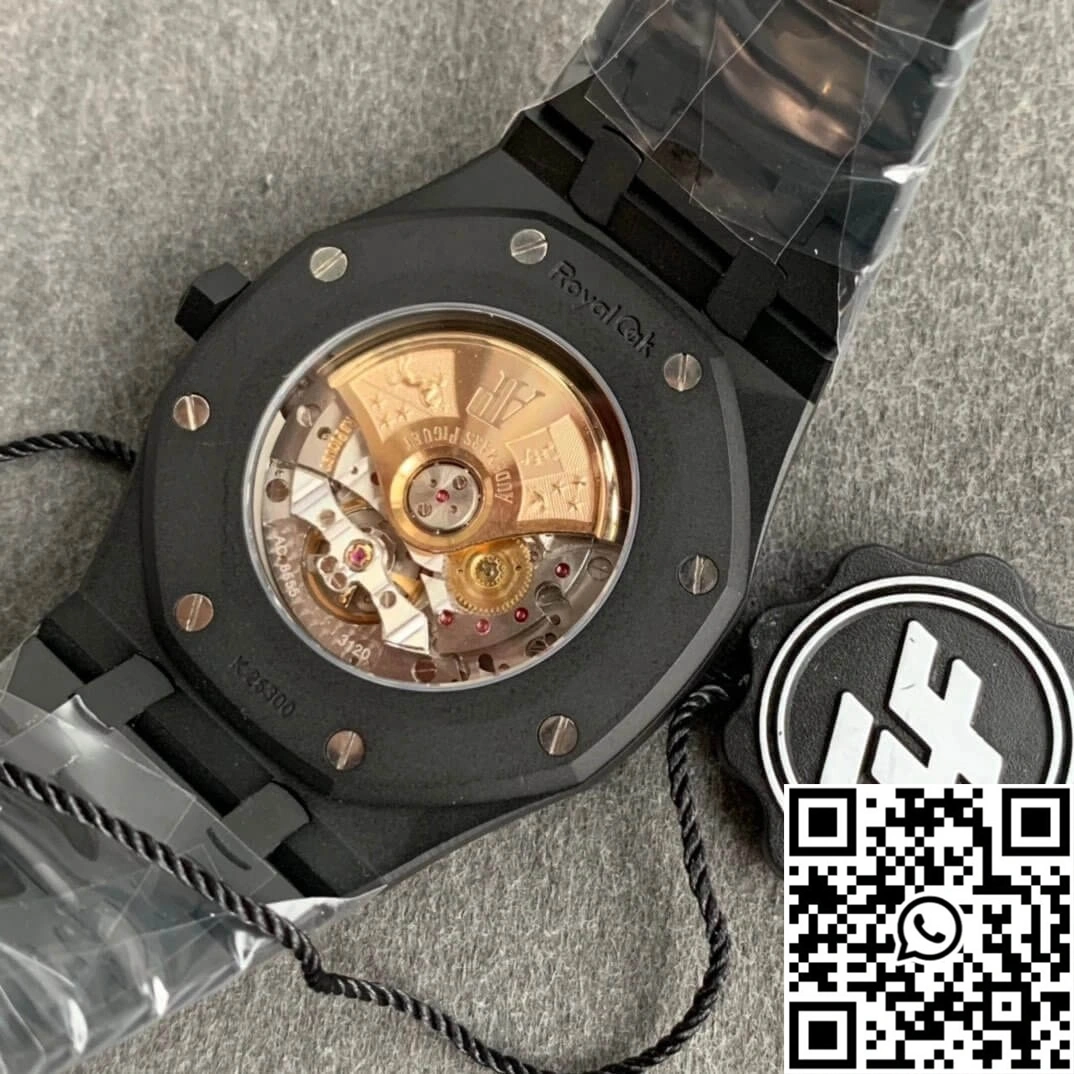 Audemars Piguet Royal Oak 15400 DLC Version ZF Factory Frosted Grey Dial Neat 96