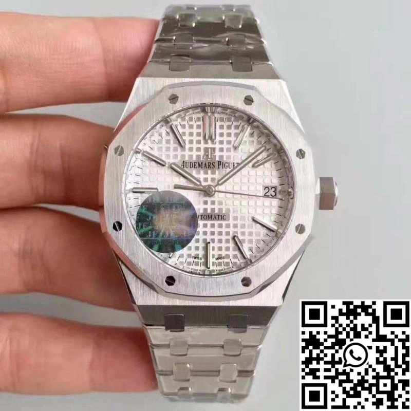 Audemars Piguet Royal Oak 15400 Silver Dial JF Factory V Affordable 56