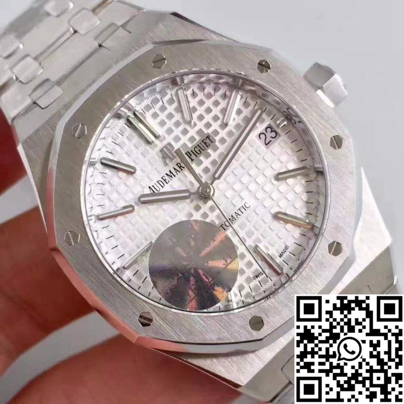 Audemars Piguet Royal Oak 15400 Silver Dial JF Factory V Affordable 56