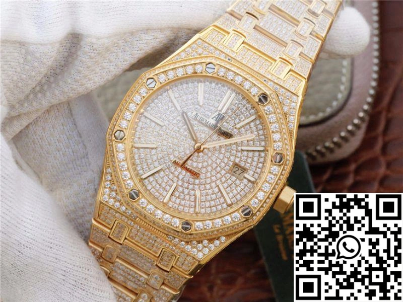 Casual Audemars Piguet Royal Oak 15400.OR01 Diamonds Dial 105