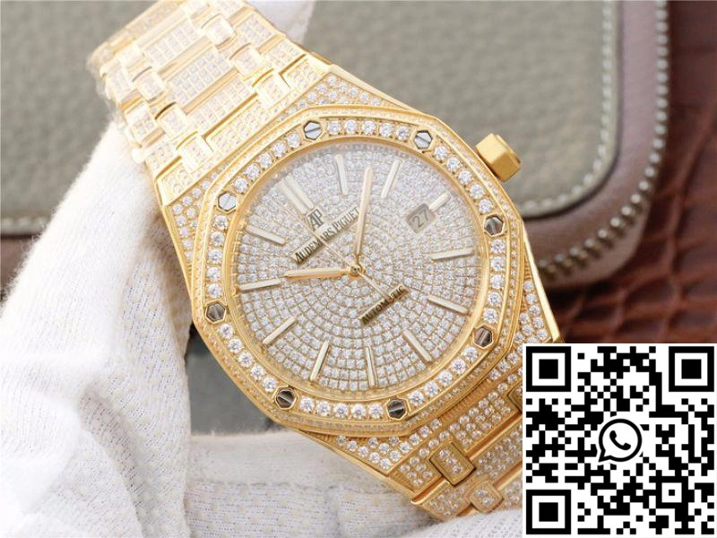 Casual Audemars Piguet Royal Oak 15400.OR01 Diamonds Dial 105