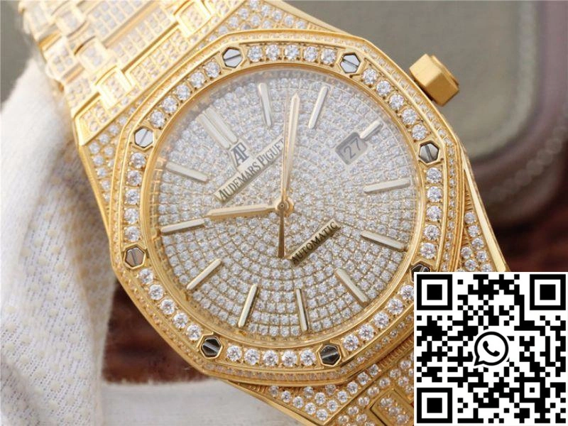 Casual Audemars Piguet Royal Oak 15400.OR01 Diamonds Dial 105