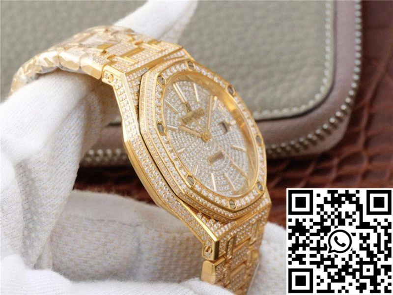 Casual Audemars Piguet Royal Oak 15400.OR01 Diamonds Dial 105