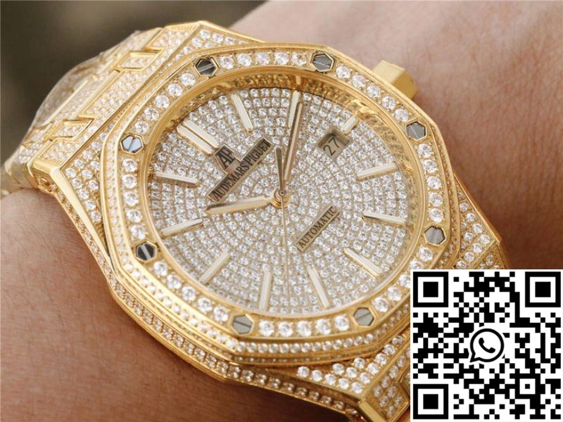 Casual Audemars Piguet Royal Oak 15400.OR01 Diamonds Dial 105