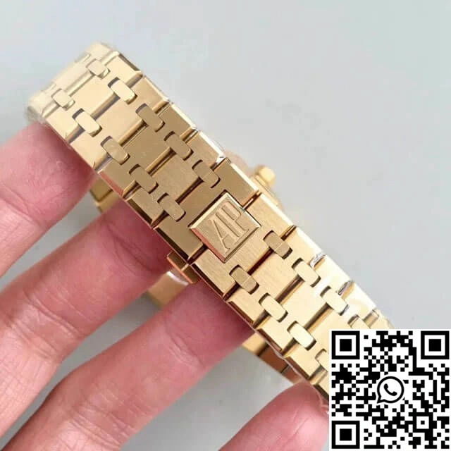 ZipUp Audemars Piguet Royal Oak 15400OR JF Factory Yellow Gold Blue Dial 32