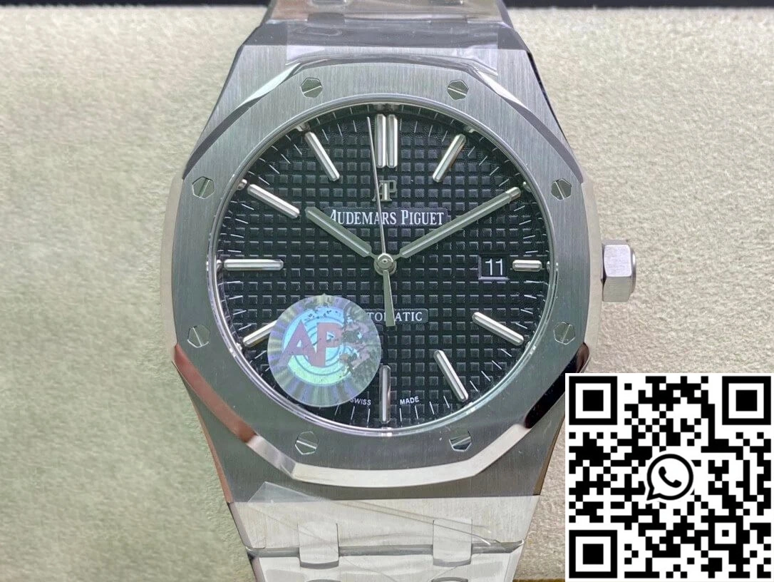 Bright Audemars Piguet Royal Oak 15400ST.OO.1220ST.01 APS Factory Black Dial 109