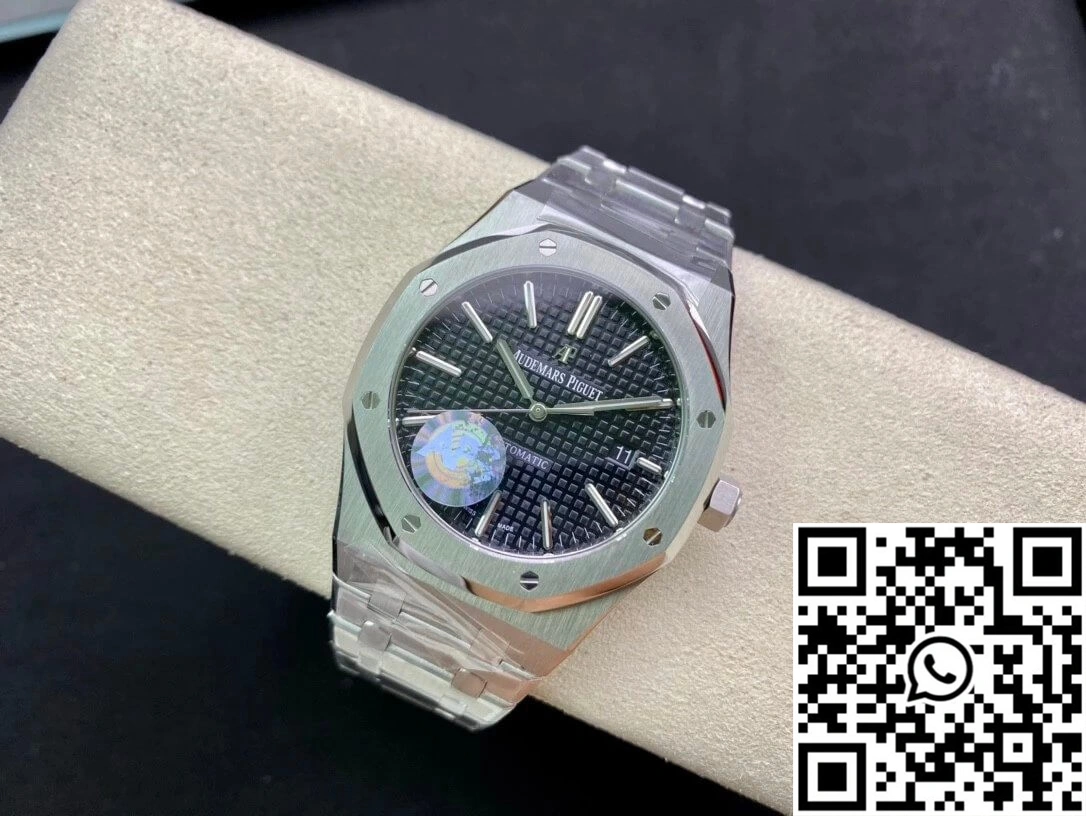 Bright Audemars Piguet Royal Oak 15400ST.OO.1220ST.01 APS Factory Black Dial 109