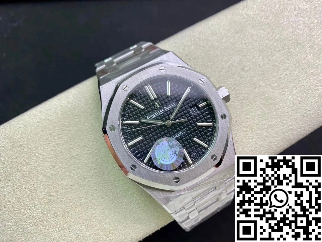 Bright Audemars Piguet Royal Oak 15400ST.OO.1220ST.01 APS Factory Black Dial 109