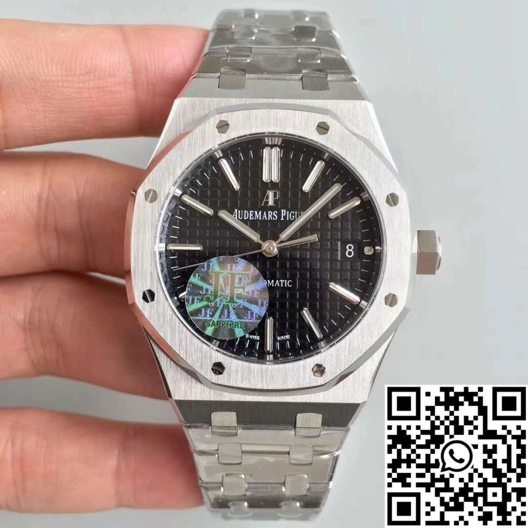 Audemars Piguet Royal Oak 15400ST.OO.1220ST.01 JF Factory V5 Black Dial Reliable 44