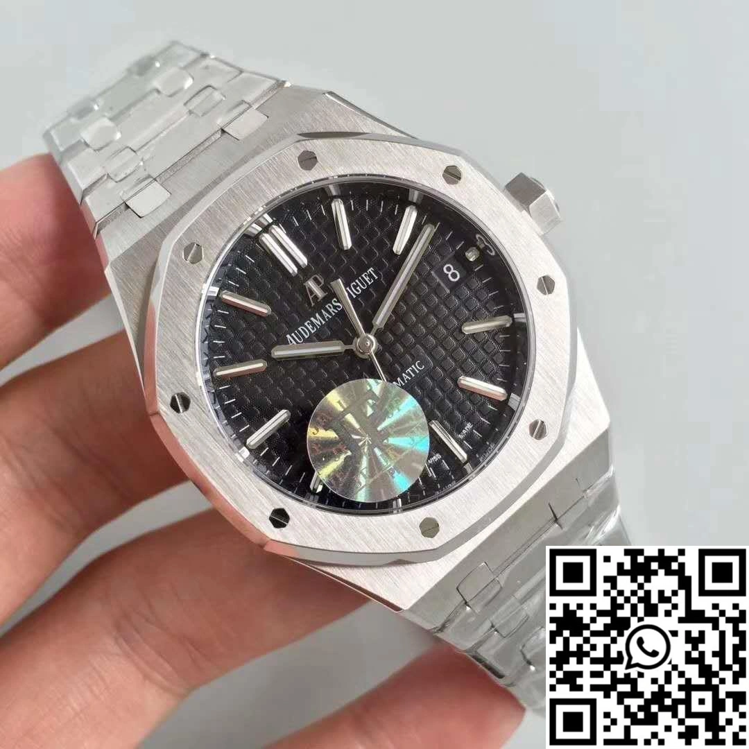 Audemars Piguet Royal Oak 15400ST.OO.1220ST.01 JF Factory V5 Black Dial Reliable 44