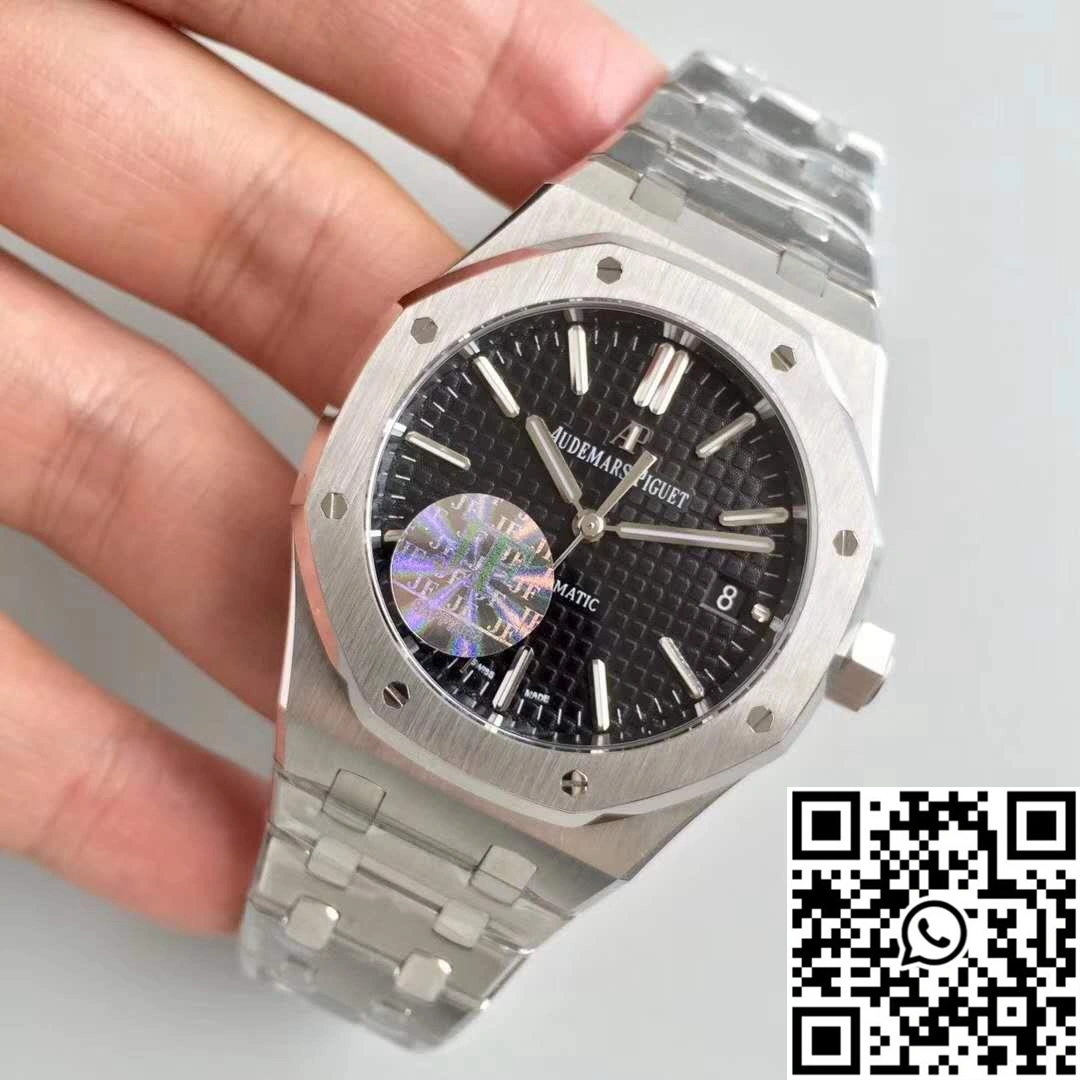 Audemars Piguet Royal Oak 15400ST.OO.1220ST.01 JF Factory V5 Black Dial Reliable 44