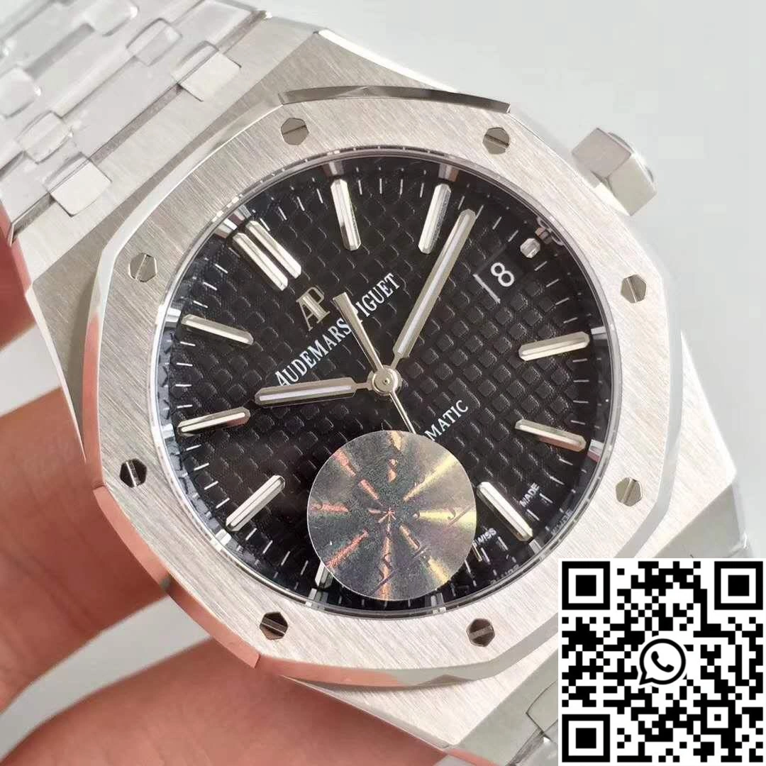 Audemars Piguet Royal Oak 15400ST.OO.1220ST.01 JF Factory V5 Black Dial Reliable 44