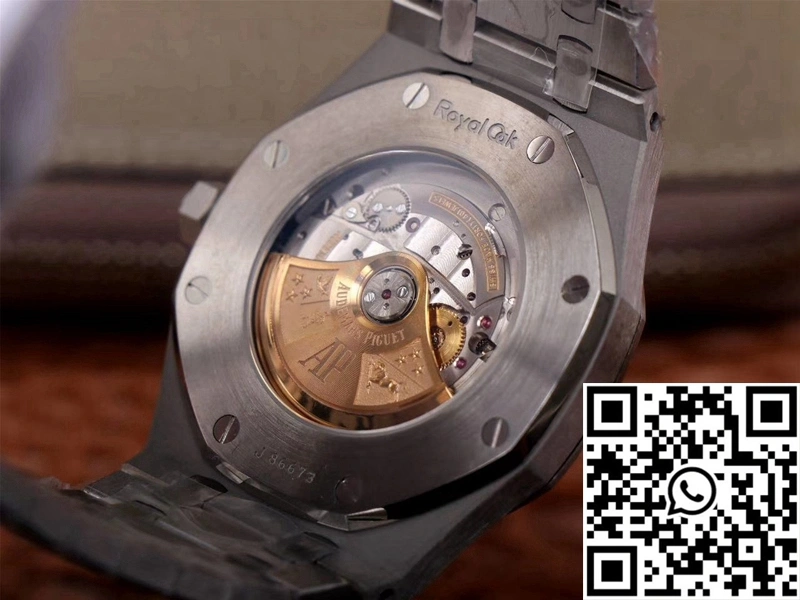 Compact Audemars Piguet Royal Oak 15400ST.OO.1220ST.01 ZF Factory Black Dial 90