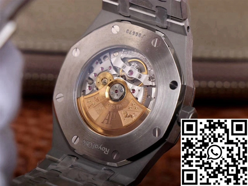 Compact Audemars Piguet Royal Oak 15400ST.OO.1220ST.01 ZF Factory Black Dial 90