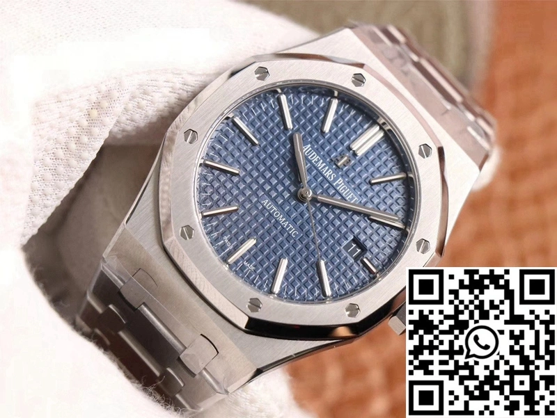 Audemars Piguet Royal Oak 15400ST.OO.1220ST.03 ZF Factory Blue Dial Breathable 118