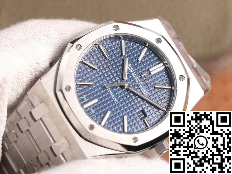 Audemars Piguet Royal Oak 15400ST.OO.1220ST.03 ZF Factory Blue Dial Breathable 118