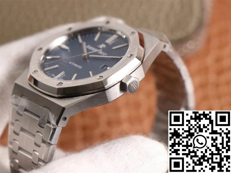 Audemars Piguet Royal Oak 15400ST.OO.1220ST.03 ZF Factory Blue Dial Breathable 118