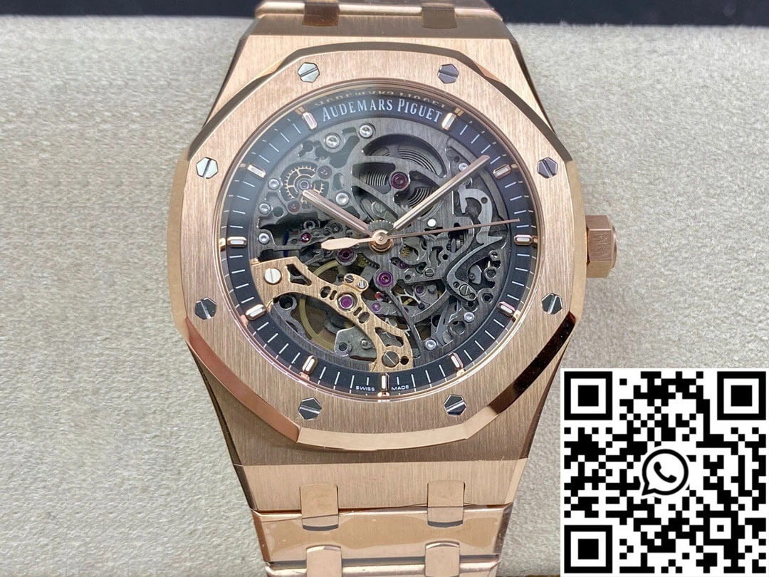 Durable Audemars Piguet Royal Oak 15407OR.OO.1220OR.01 APS Factory Rose Gold 28