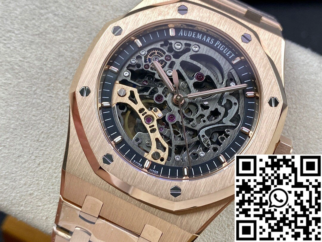 Durable Audemars Piguet Royal Oak 15407OR.OO.1220OR.01 APS Factory Rose Gold 28