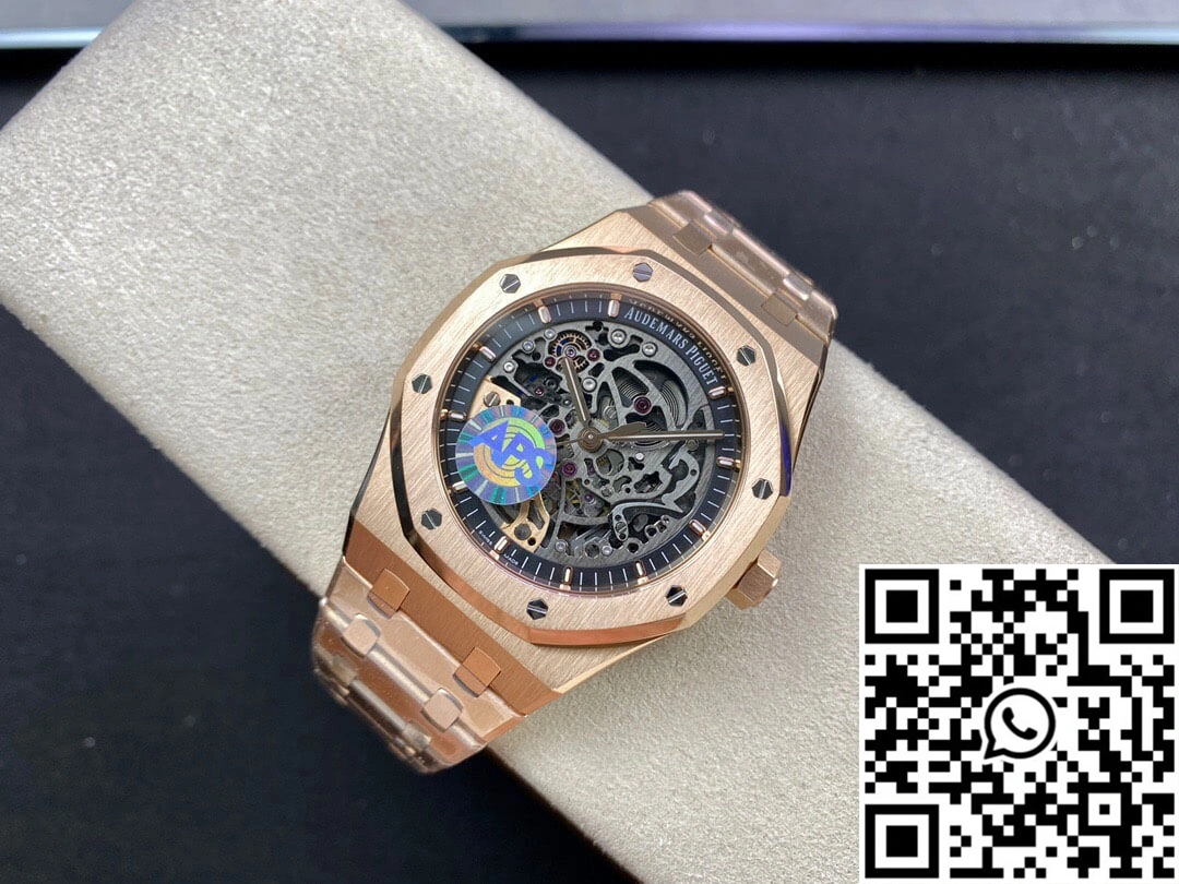 Durable Audemars Piguet Royal Oak 15407OR.OO.1220OR.01 APS Factory Rose Gold 28