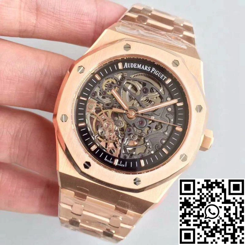 Audemars Piguet Royal Oak 15407OR.OO.1220OR.01 JF Factory Skeleton Dial GoAnywhere 47