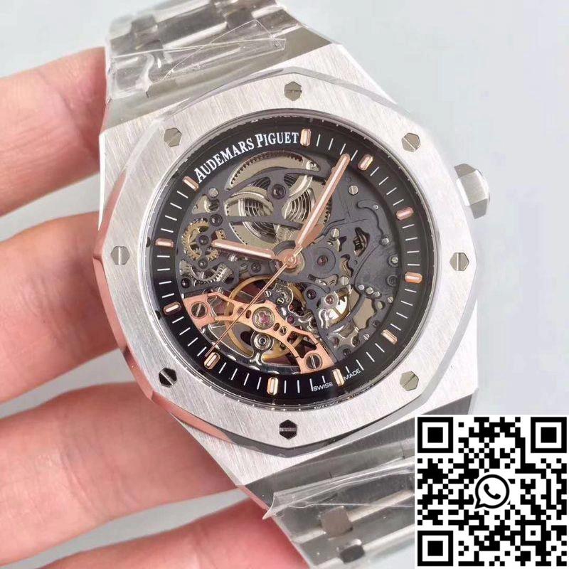 Audemars Piguet Royal Oak 15407ST.OO.1220ST.01 JF Factory Skeleton Dial Compact 117