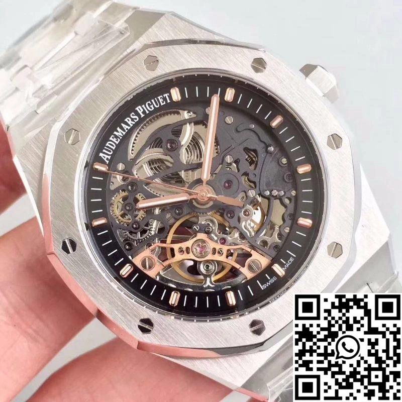 Audemars Piguet Royal Oak 15407ST.OO.1220ST.01 JF Factory Skeleton Dial Compact 117