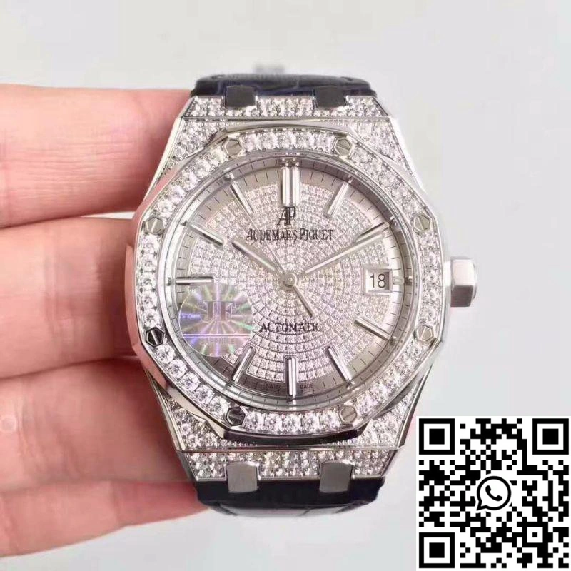 Audemars Piguet Royal Oak 15450 JF Factory Diamond Dial AllSeason 144