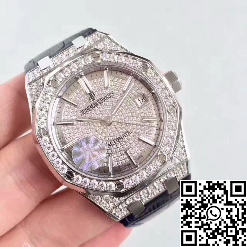 Audemars Piguet Royal Oak 15450 JF Factory Diamond Dial AllSeason 144