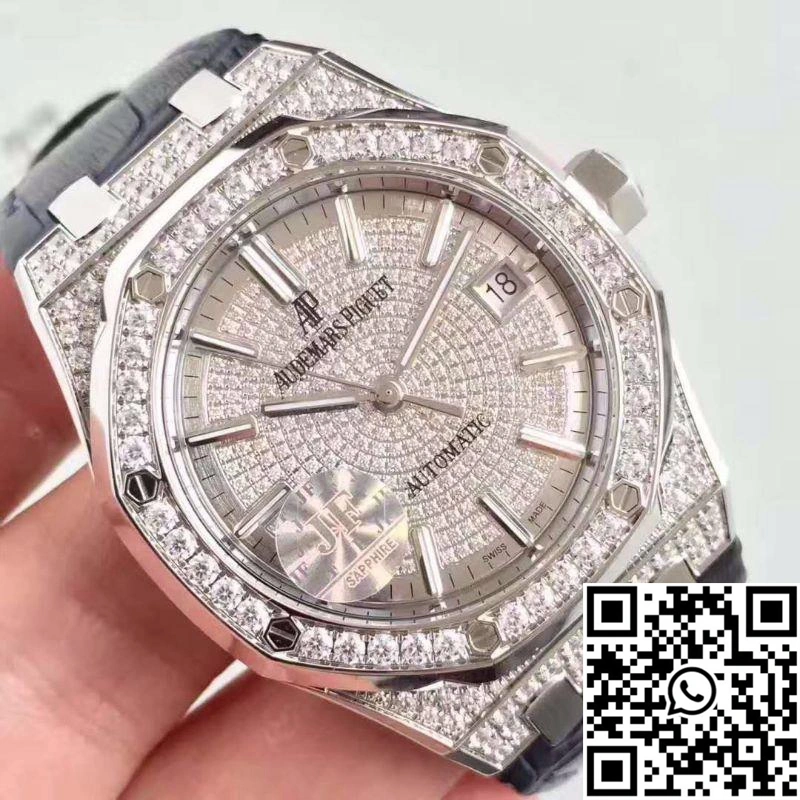 Audemars Piguet Royal Oak 15450 JF Factory Diamond Dial AllSeason 144