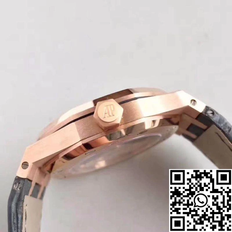 TimelessDesign Audemars Piguet Royal Oak 15450 JF Factory Rose Gold Diamond Dial 93