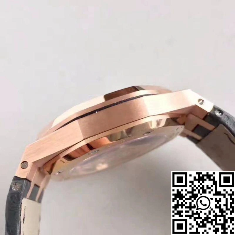 TimelessDesign Audemars Piguet Royal Oak 15450 JF Factory Rose Gold Diamond Dial 93