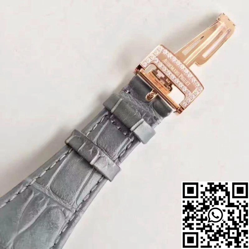 TimelessDesign Audemars Piguet Royal Oak 15450 JF Factory Rose Gold Diamond Dial 93